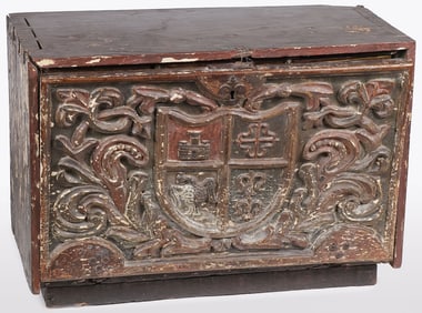 18TH C. SPANISH VARGUENO BAROQUE DESK