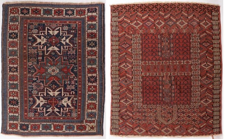 PAIR OF ANTIQUE ORIENTAL RUGS