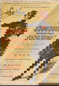 RARE ADVERTISING POSTER JEAN (PAL) PALEOLOGUE