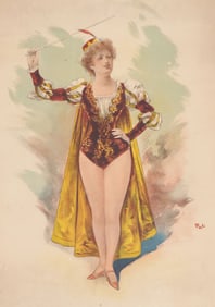 ORIGINAL FRENCH ADVERTISING POSTER 'PAL' C. 1895