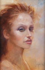 ORIGINAL DARIO CAMPANILE OIL PAINTING