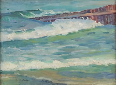 BEAUTIFUL SIGNED SEASCAPE PAINTING