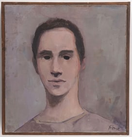 INTERESTING MID-CENTURY MODERN PAINTING