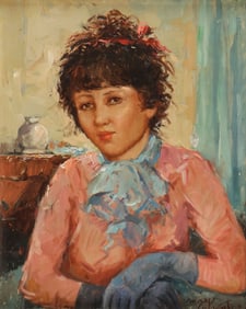 SIGNED ITALIAN PAINTING