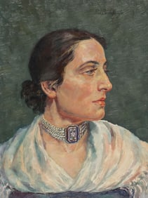 SIGNED PORTRAIT PAINTING