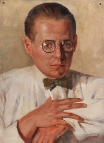 SIGNED BULGARIAN PORTRAIT DATED 1925