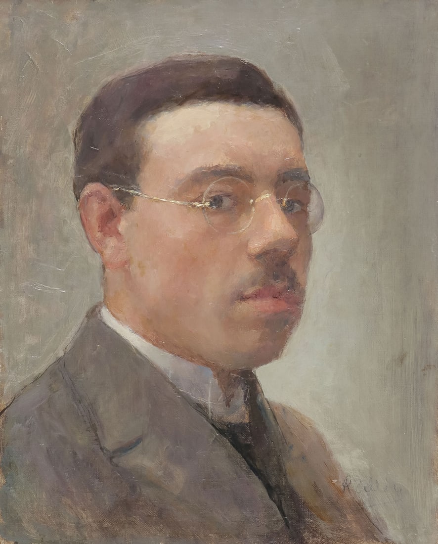 MUNICH SCHOOL PAINTING, C. 1900 (1 of 2)