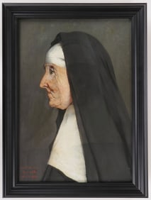 SIGNED & DATED FRENCH PAINTING, 1899