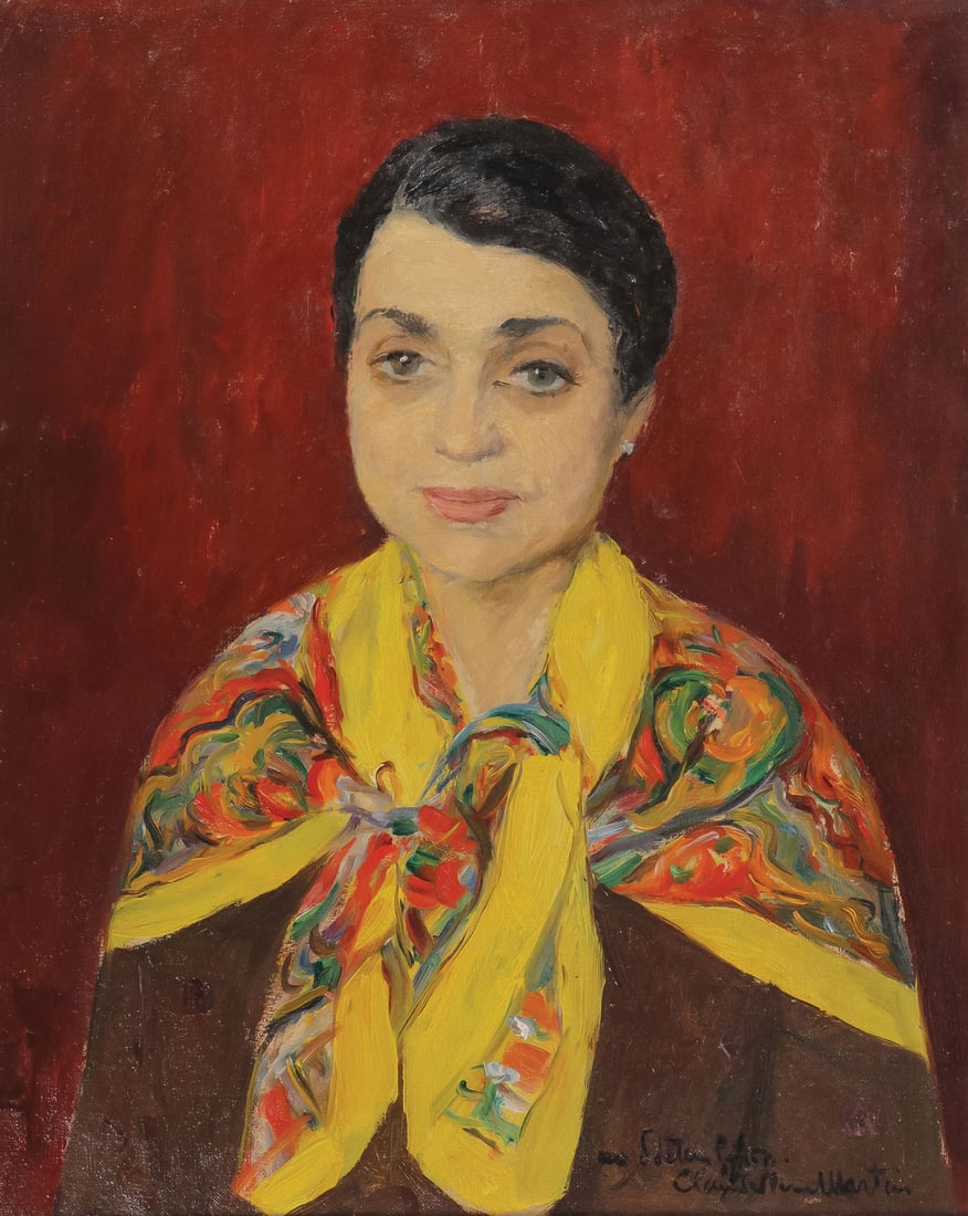 SIGNED FRENCH PAINTING, C. 1940 (1 of 3)