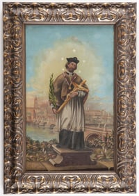SIGNED & DATED DEVOTIONAL PAINTING, 1911