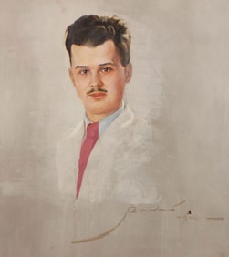 SIGNED AND DATED OIL ON CANVAS