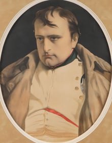 GOOD 19TH C. NAPOLEAN FRAMED PORTRAIT