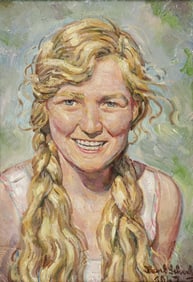 SIGNED AND DATED AUSTRIAN PAINTING