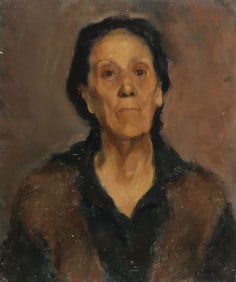 ACADEMIC PORTRAIT, C. 1900
