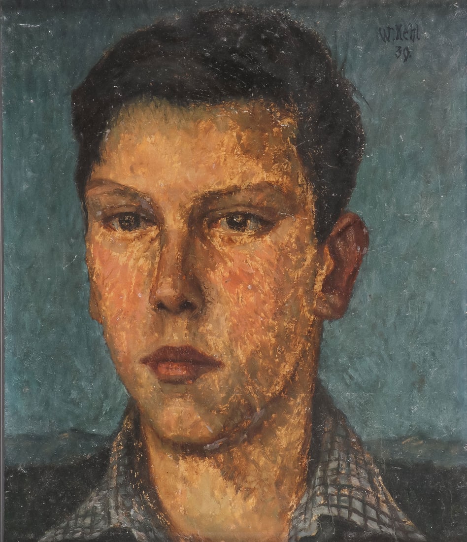 SIGNED AND DATED PORTRAIT, 1939 (1 of 3)