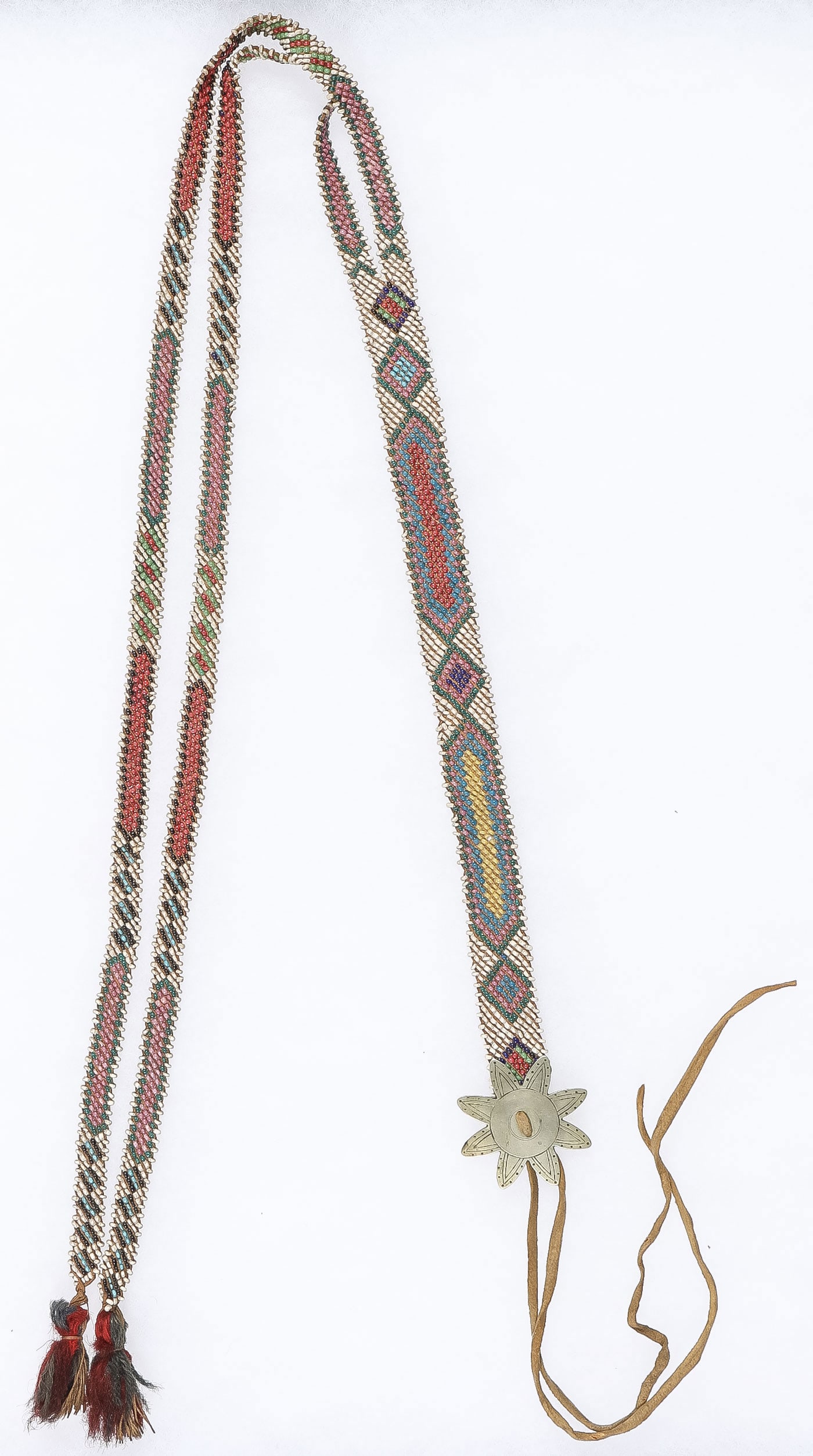 NATIVE AMERICAN BEADED SASHES - 3