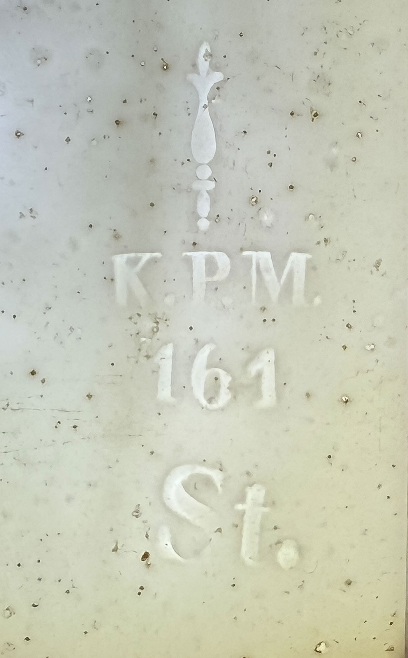 LARGE IMPRESSIVE KPM LITHOPHANE - 2
