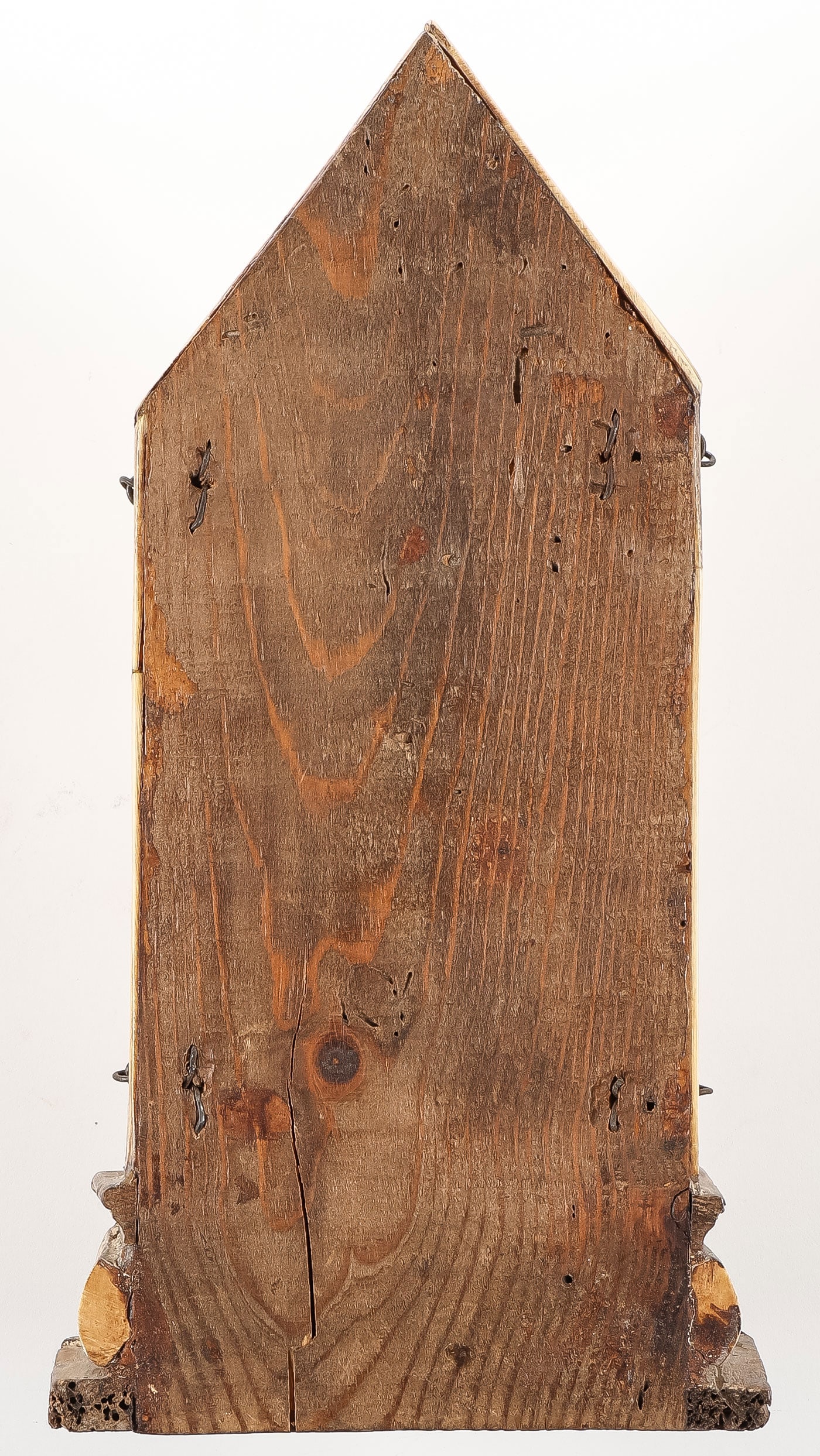 CARVED BONE TRIPTYCH - 3