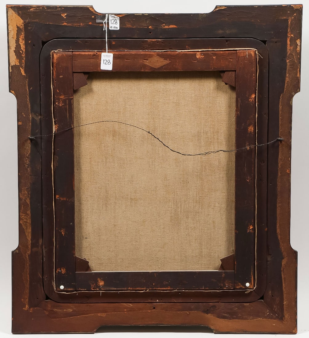 CHARMING SIGNED AND DATED PAINTING, 1880 - 4