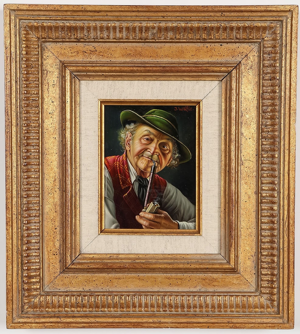 FOUR INGE WOLFLE TYROLEAN PAINTINGS - 3