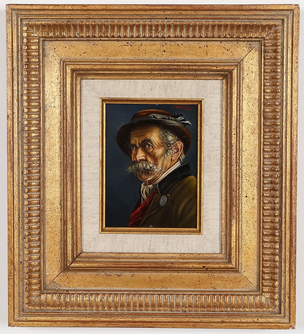 FOUR INGE WOLFLE TYROLEAN PAINTINGS - 5