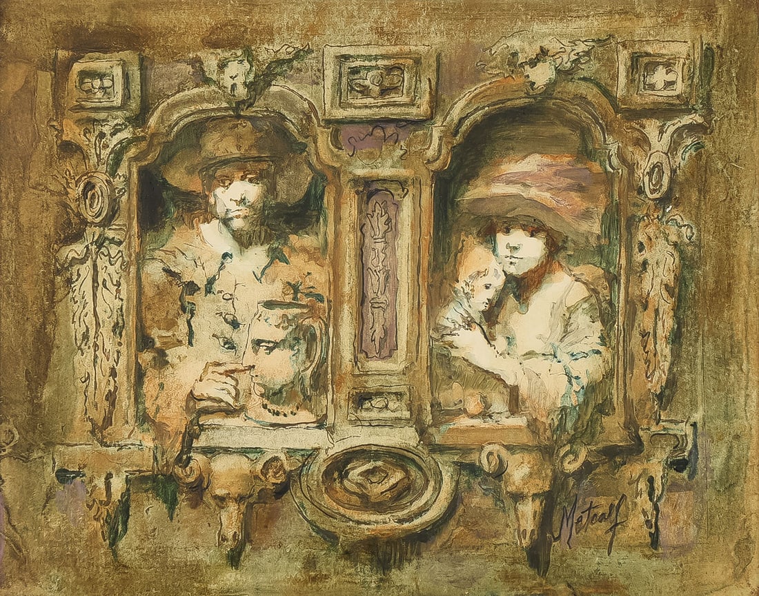 CONGER METCALF MASTERPIECE PAINTING (1 of 3)