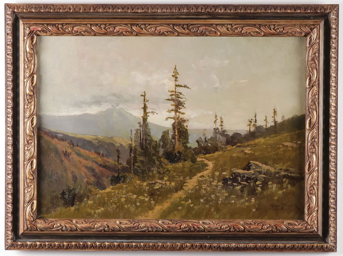 SIGNED EXPANSIVE MOUNTAINOUS LANDSCAPE - 2