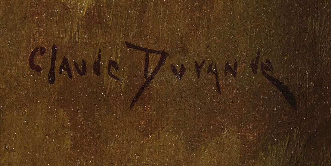 SIGNED EXPANSIVE MOUNTAINOUS LANDSCAPE - 3