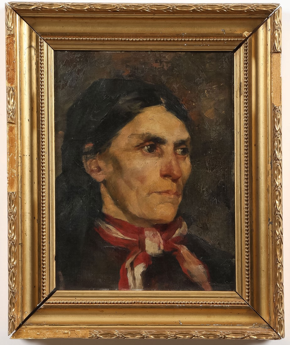 GOOD DRAMATIC PORTRAIT, C. 1890 - 2