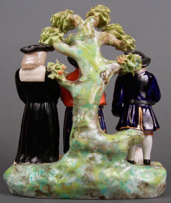 ENGLISH DERBY & STAFFORDSHIRE PEARLWARE PORCELAIN - 3