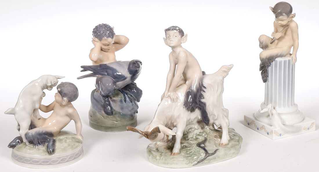 4 ROYAL COPENHAGEN FIGURINES (1 of 3)