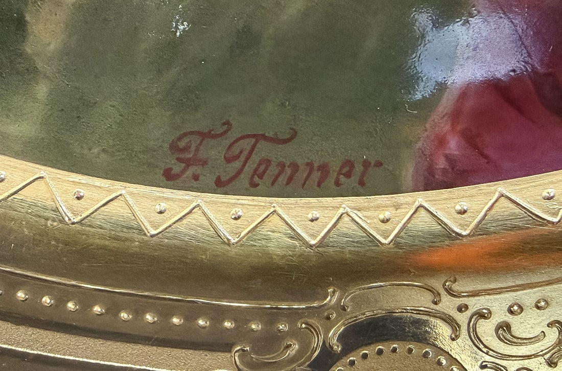 3 EXCEPTIONAL ROYAL VIENNA PORTRAIT PLATES - 10