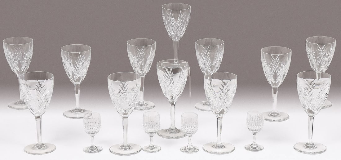 SET OF BACCARAT STEMWARE (1 of 3)
