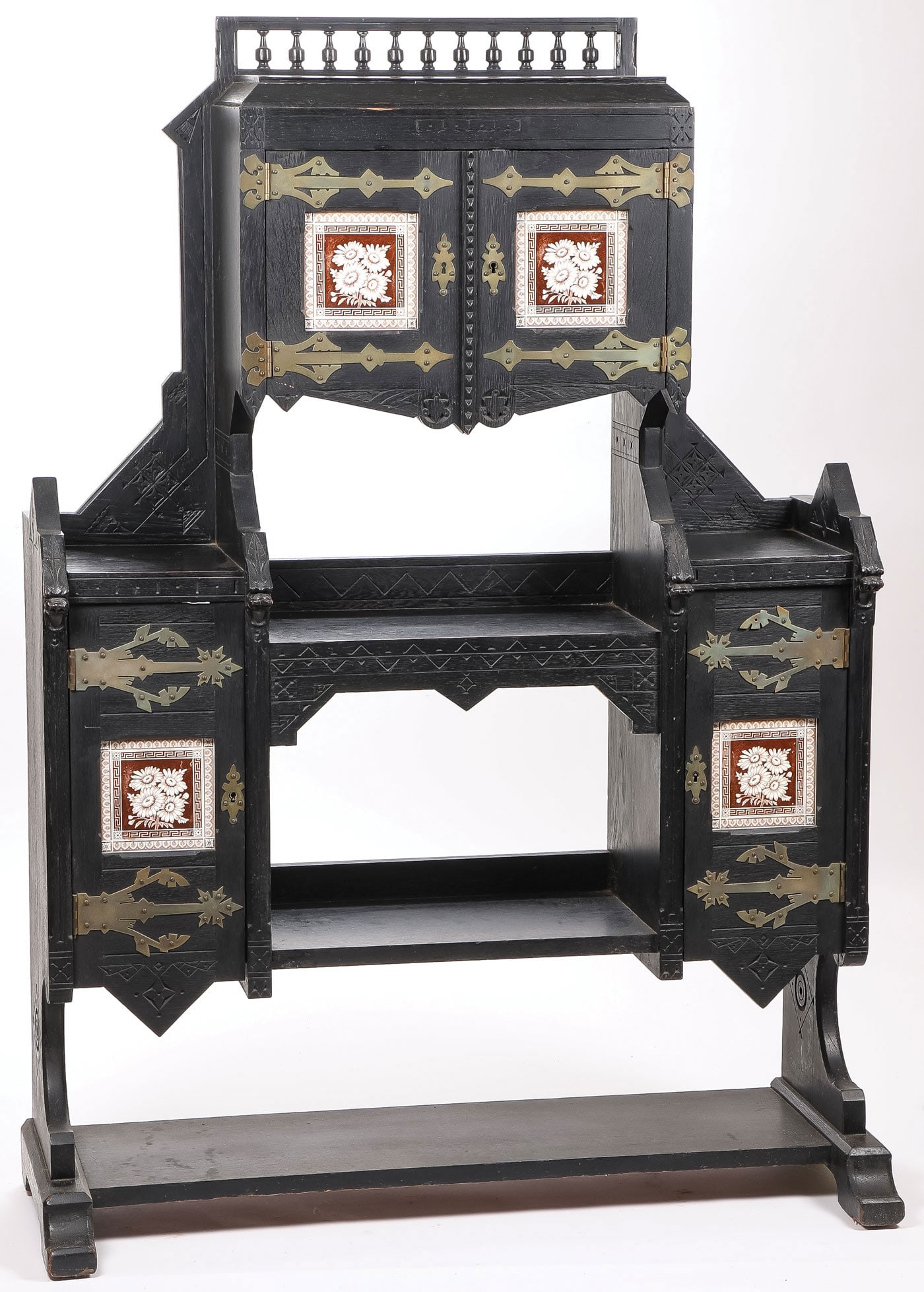 KIMBEL & CABUS EBONIZED CABINET (1 of 3)