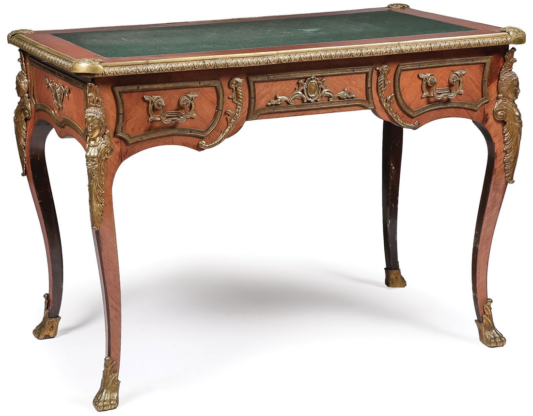 LOUIS XV STYLE BUREAU PLAT (1 of 2)