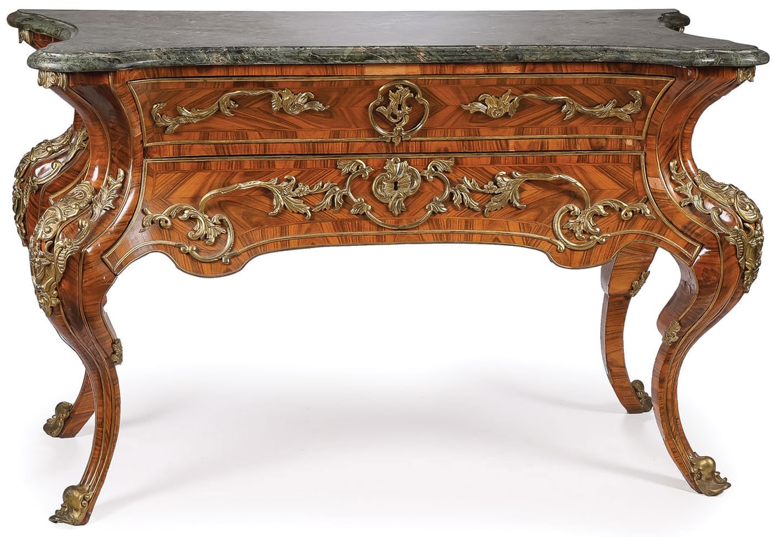 FRENCH LOUIS XV CONSOLE CHEST (1 of 2)