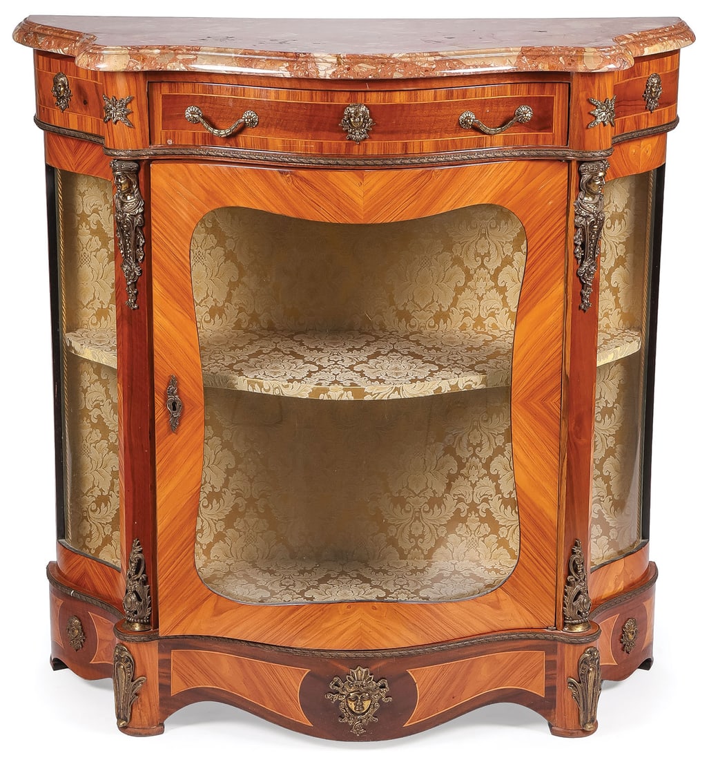 FRENCH NAPOLEON III CREDENZA (1 of 2)