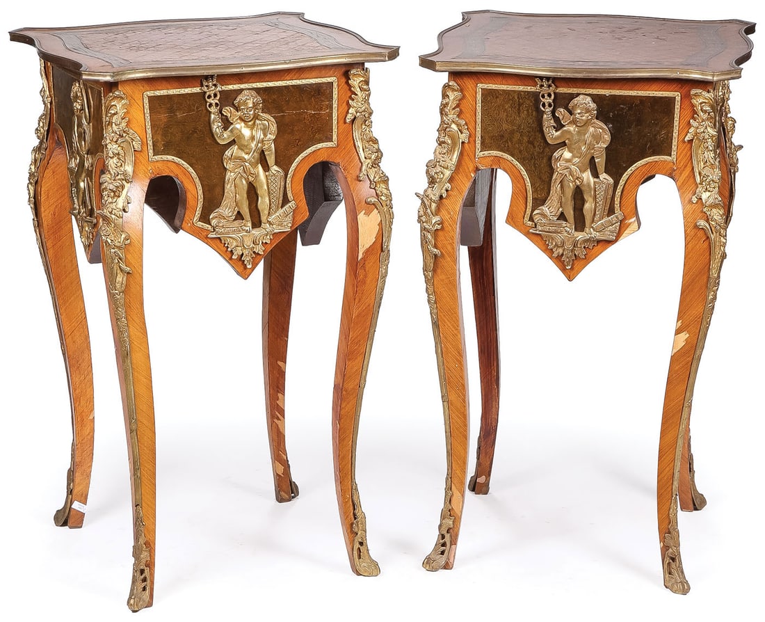 PR LOUIS XVI STYLE SIDE TABLES (1 of 2)