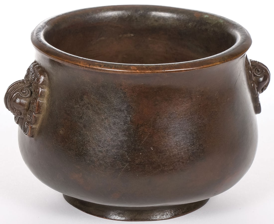 CHINESE BRONZE CENSER (1 of 3)