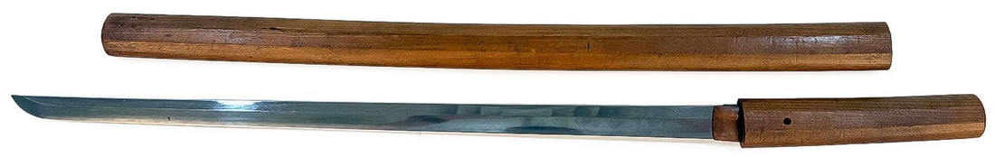 JAPANESE KATANA BLADE IN SHIRASAYA (1 of 4)