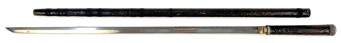 JAPANESE SWORD CANE, MEIJI (1 of 3)