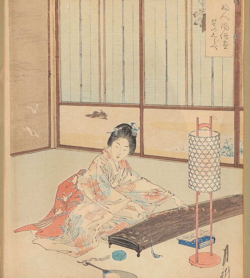 4 JAPANESE WOODBLOCK PRINTS (1 of 8)