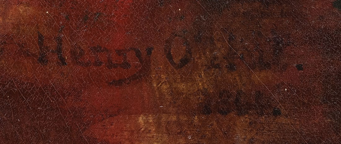 SIGNED & DATED OIL ON PANEL, 1864 - 3