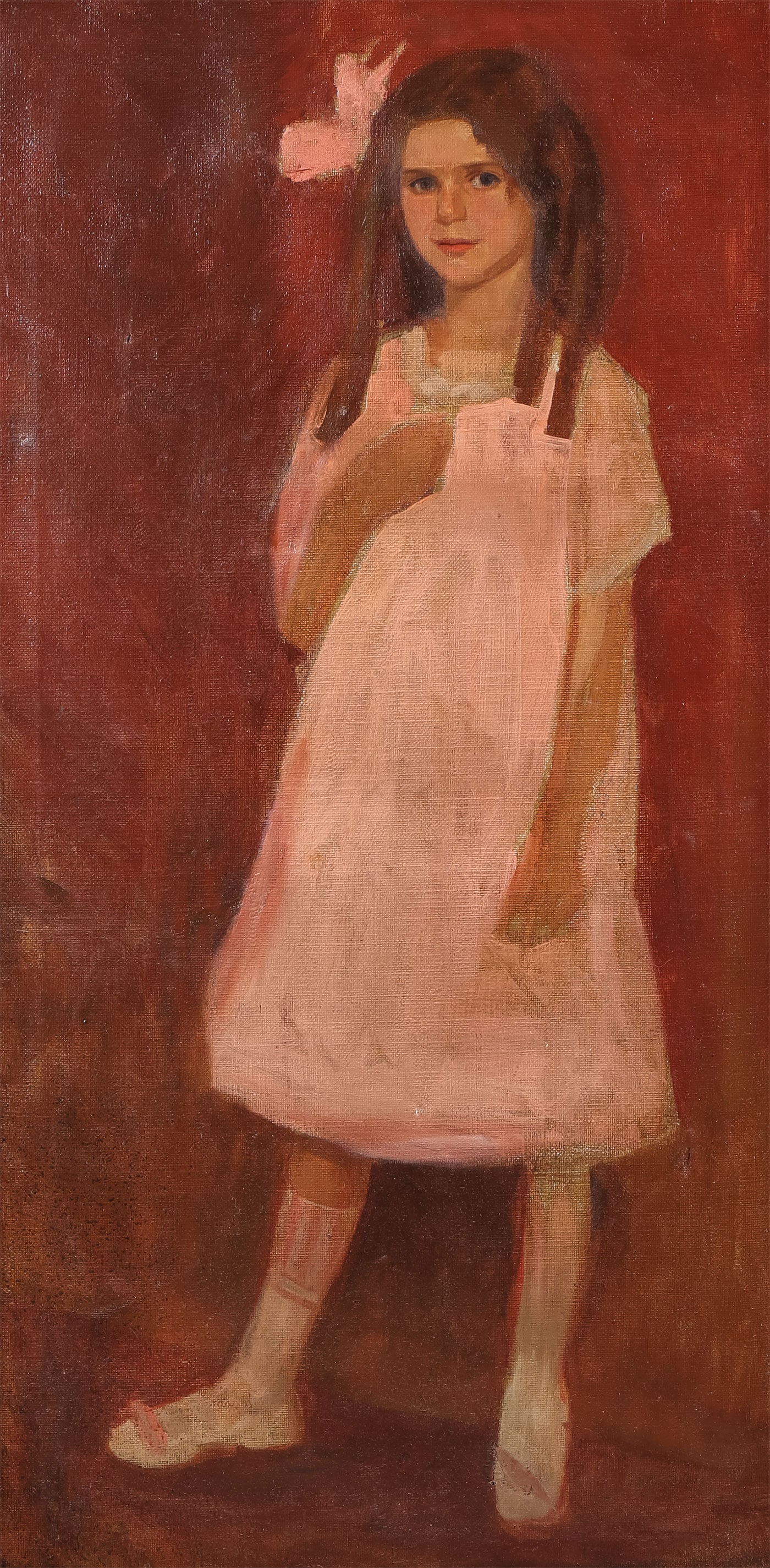 CHARMING PORTRAIT OF A GIRL, C. 1915 (1 of 3)