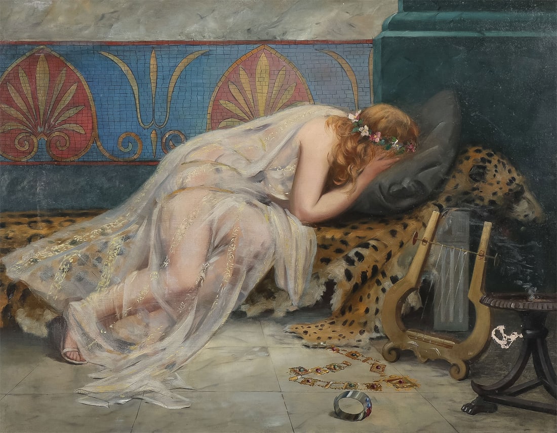 19TH CENTURY BRITISH CLASSICAL PAINTING (1 of 3)