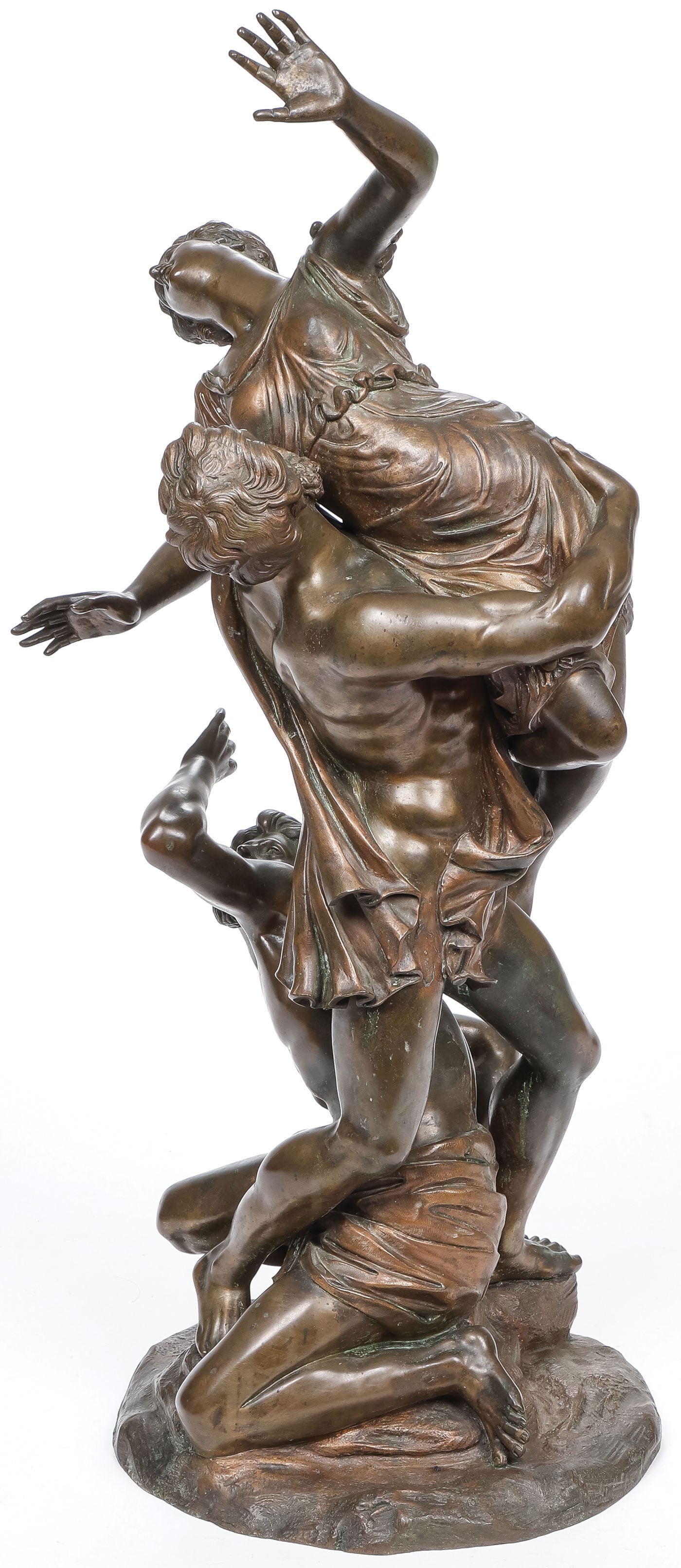 DRAMATIC BRONZE SCULPTURE - 2