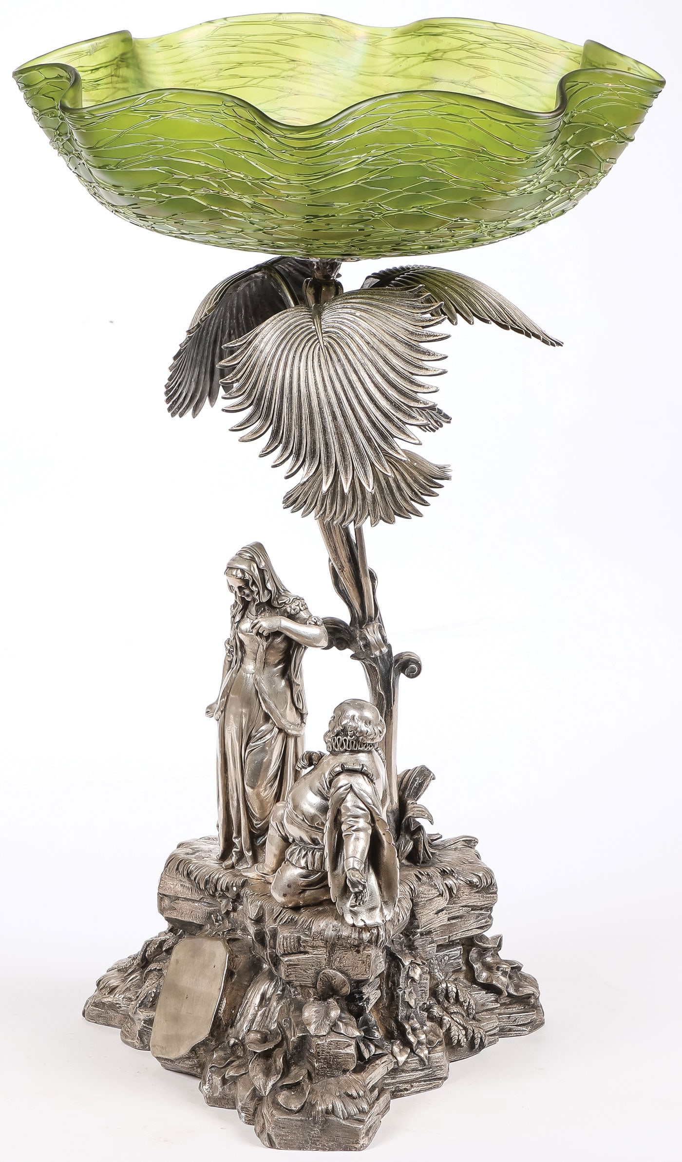 IMPRESSIVE ELKINGTON FIGURAL CENTERPIECE (1 of 5)