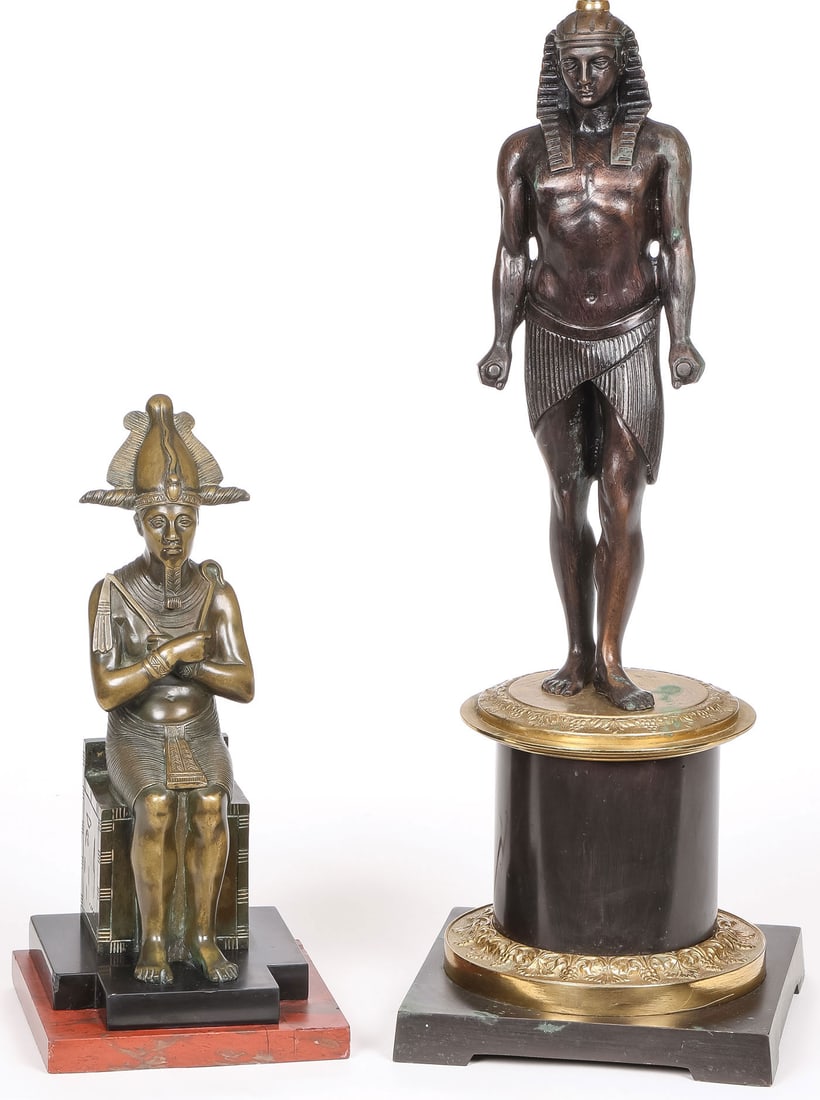 FRENCH EGYPTIAN MOTIF BRONZES (1 of 4)