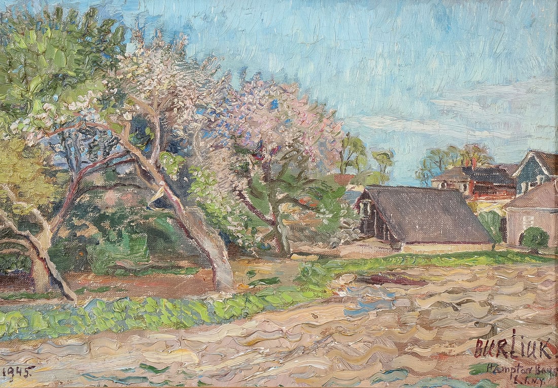 BURLIUK LONG ISLAND PAINTING, 1945 (1 of 4)