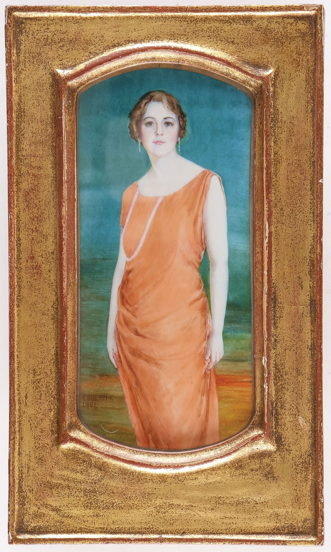 FINE MIRA EDGERLY KORZYBSKA PORTRAIT, 1921 (1 of 3)